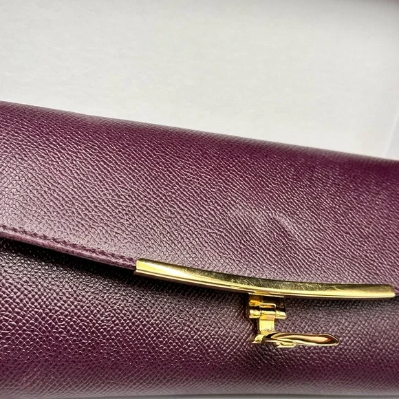 SALVATORE FERRAGAMO GANCINI CONTINENTAL WALLET - Picture 8 of 10